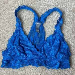 aerie blue lace bralette